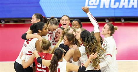 wisconsin volleyball team sex|Wisconsin volleyball score vs. Texas A&M in NCAA Tournament